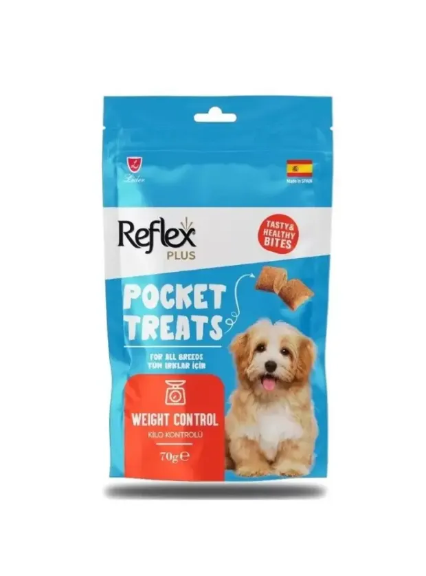 Reflex Plus Pocket Treats Kilo Kontrolü İçin Köpek Ödül Maması 70 Gr