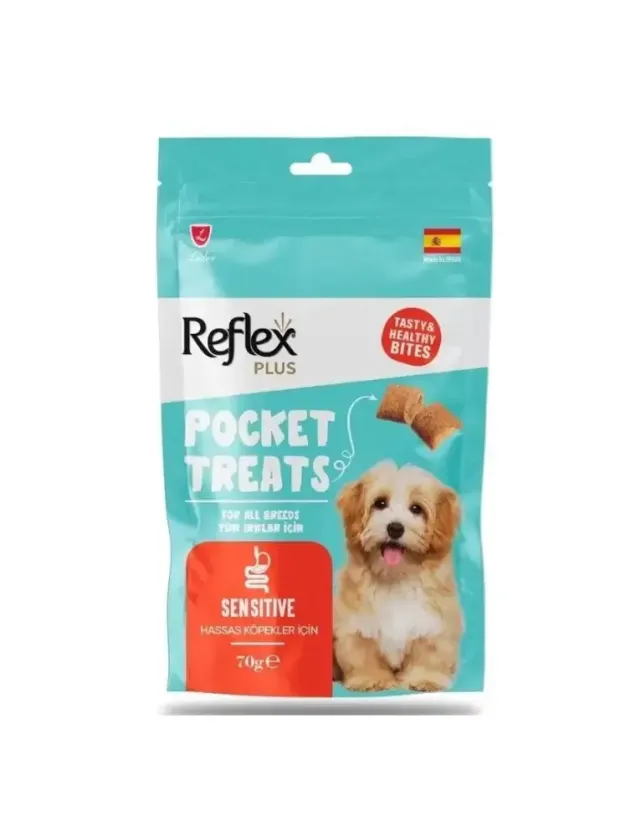 Reflex Plus Pocket Treats Hassas Köpekler İçin Köpek Ödül Maması 70 Gr
