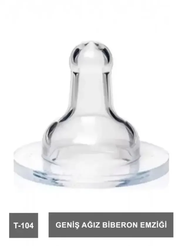 Bambino Geniş Ağız Biberon Emziği 0-6 Ay - T104 -