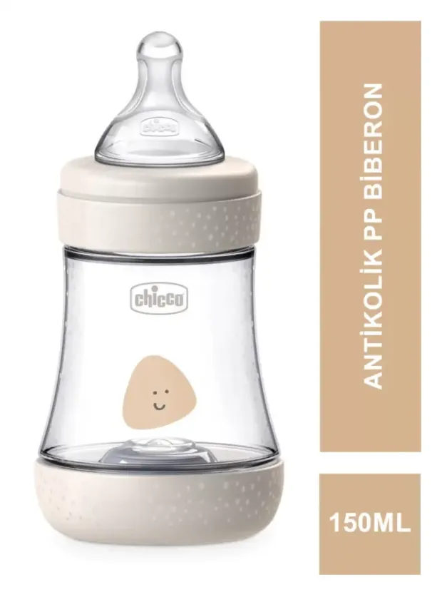 Chicco P5 Antikolik Biberon PP 0+ Ay - Beyaz - 150 ml
