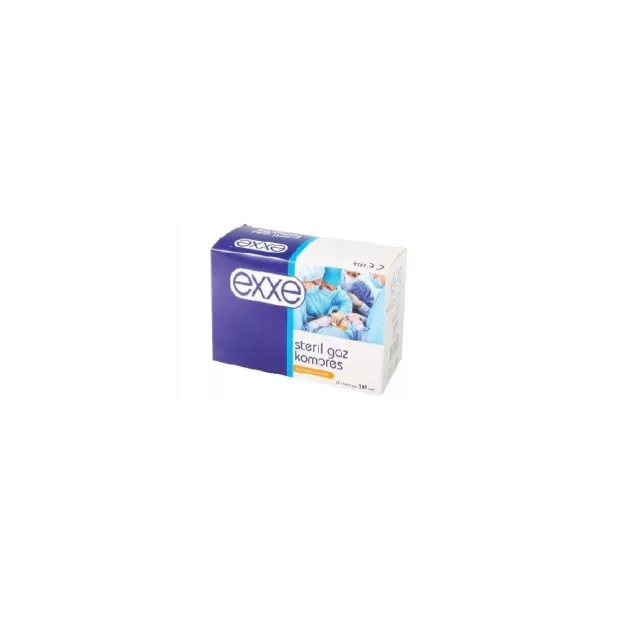Exxe Steril Gaz Kompres 7,5x7,5 cm 5li - 10 Adet