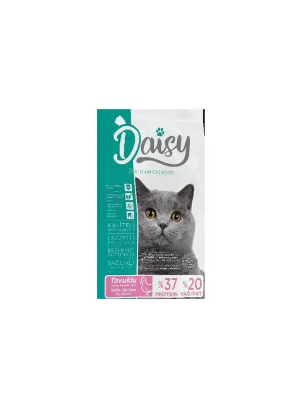 Daisy Premium Kitten Tavuk Etli Kedi Açık Mama 1Kg