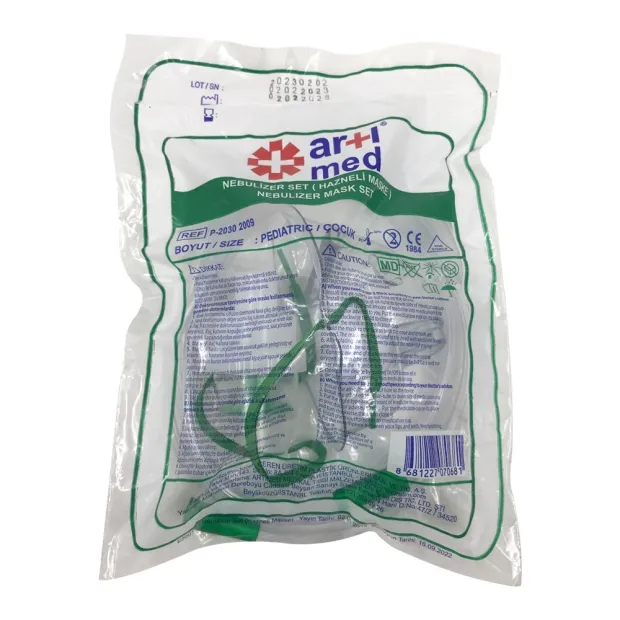 Artımed Nebulizatör Maske Seti Çocuk