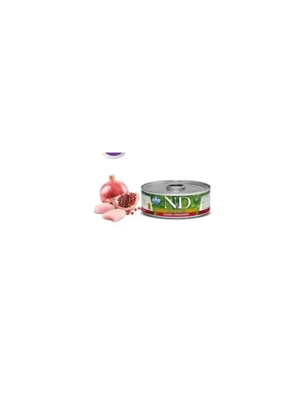 N&D Prıme Chicken & Pomegranate Kitten Kedi Konserve 70 Gr