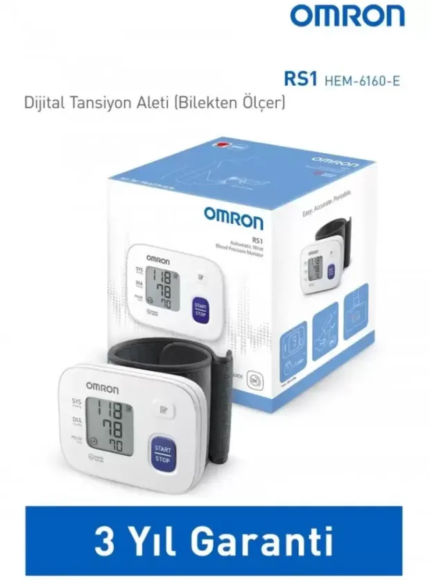Omron RS1 Bilekten Tansiyon Aleti