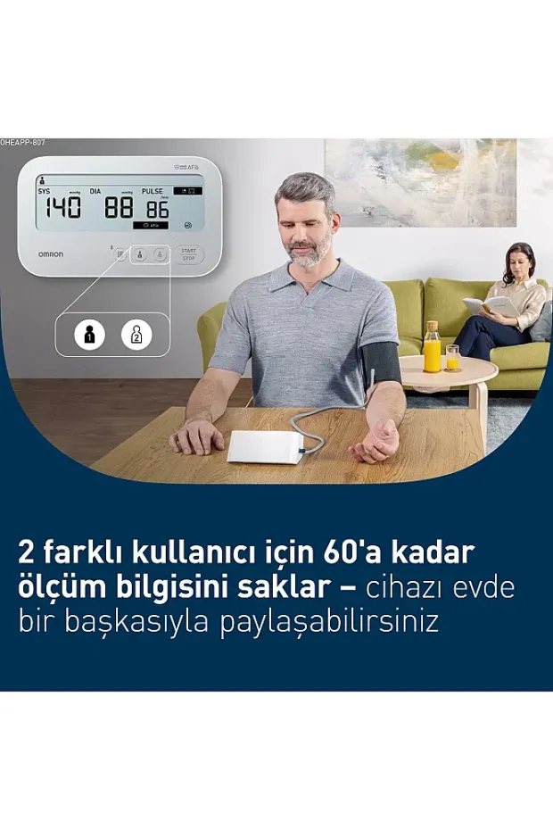 Omron M3 Comfort Afib HEM-7196-FLE Koldan Dijital Tansiyon Aleti