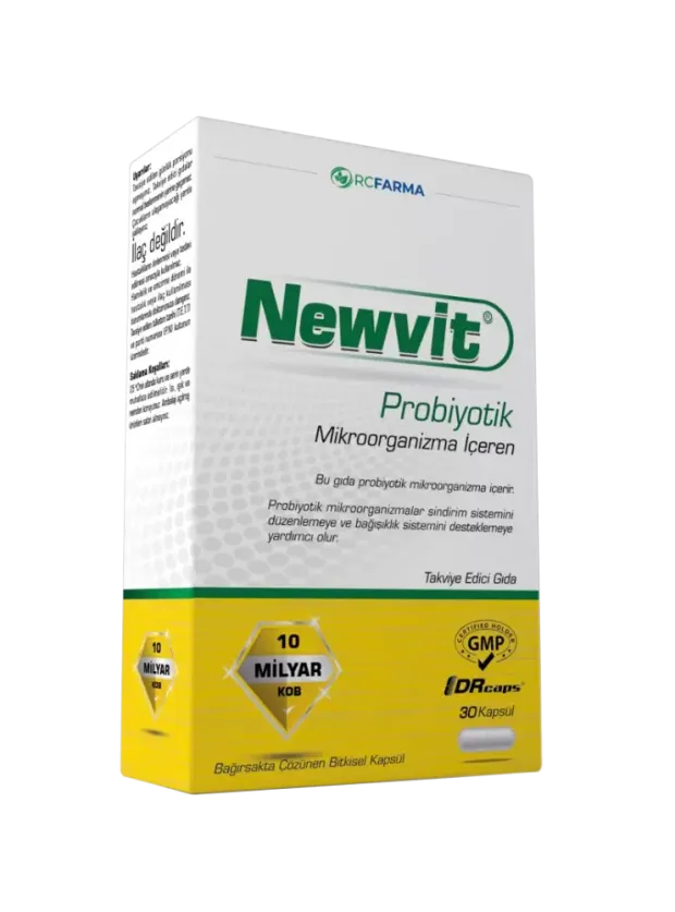 Rc Pharma Newvit Probiyotik 30 Kapsül
