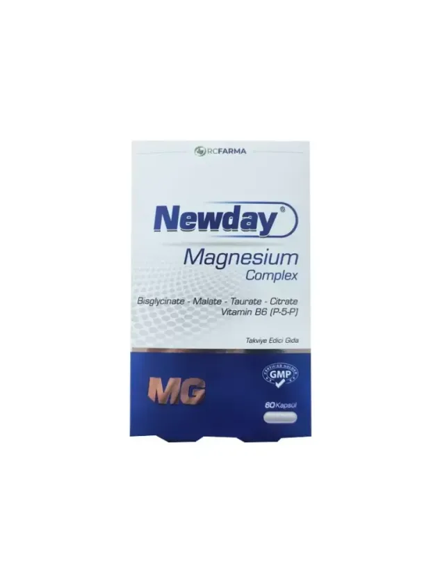 Newday Magnezyum Complex 60 Kapsül