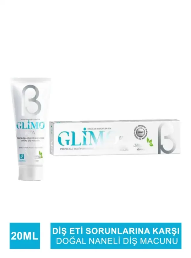 Glimo Beta Doğal Diş Macunu 20 ml