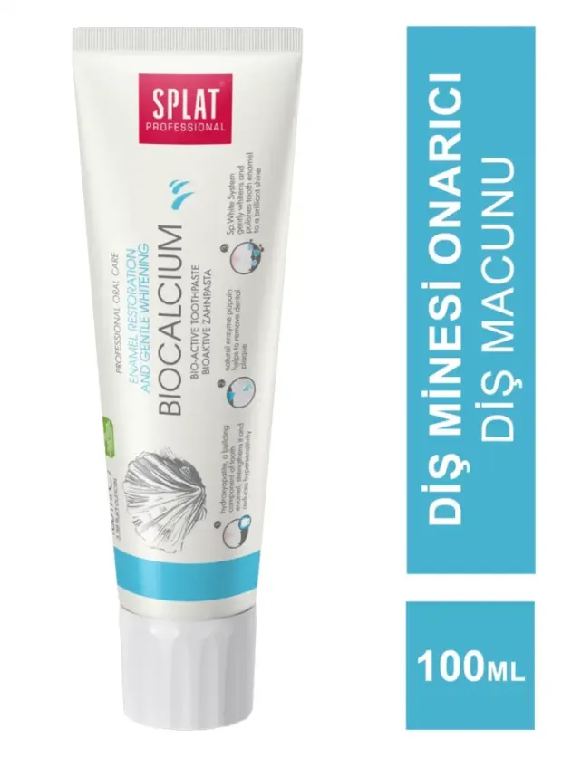 Splat Biocalcium Diş Macunu Diş Minesi Bakımı 100 ml