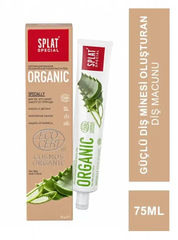 Splat Organic Aloe Vera Diş Macunu 75ml