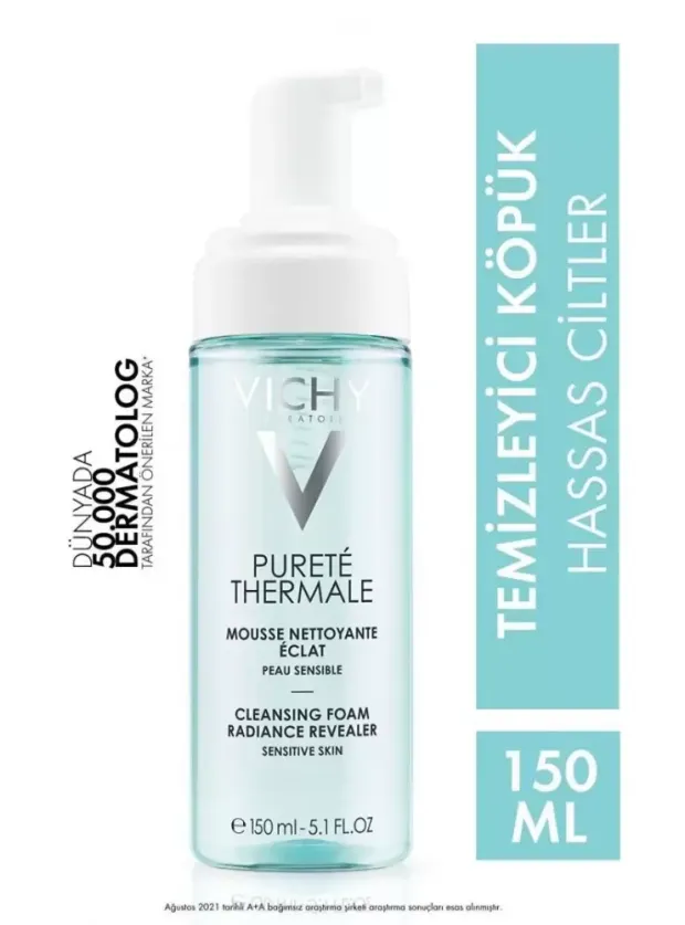 Vichy Purete Thermale Yüz Temizleme Köpüğü 150 ml