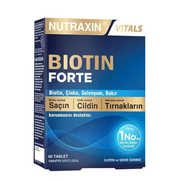 Nutraxin Biotin Forte Tablet 60lı