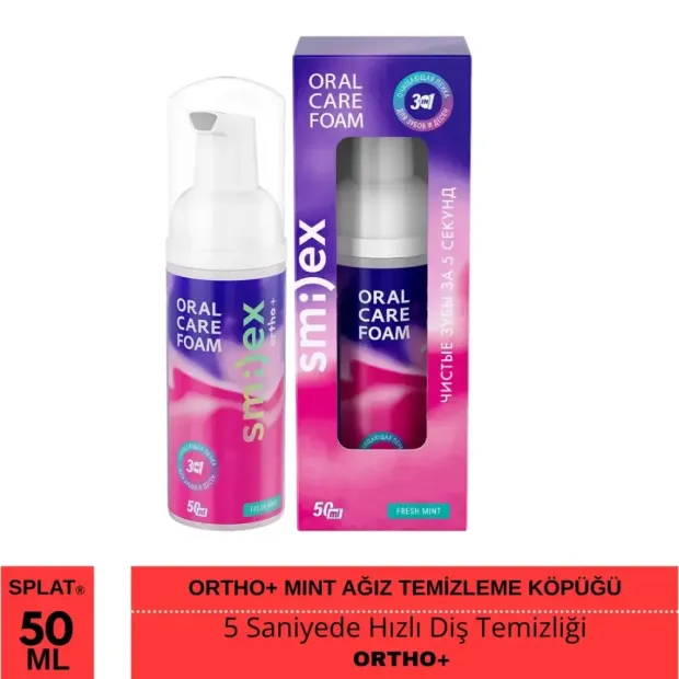 Splat Smilex Oral Care Foam Ağız Bakım Köpüğü 50 ml