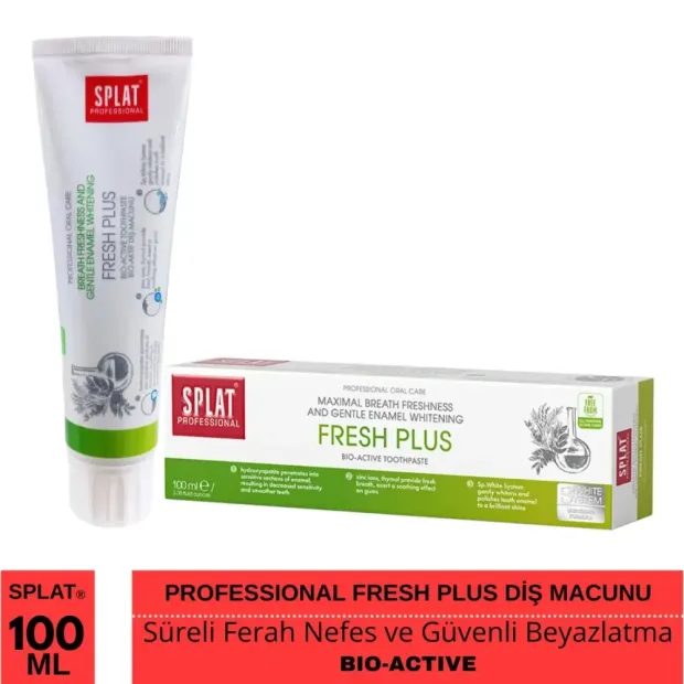 Splat Professional Fresh Plus Bio-Active Diş Macunu 100 ml