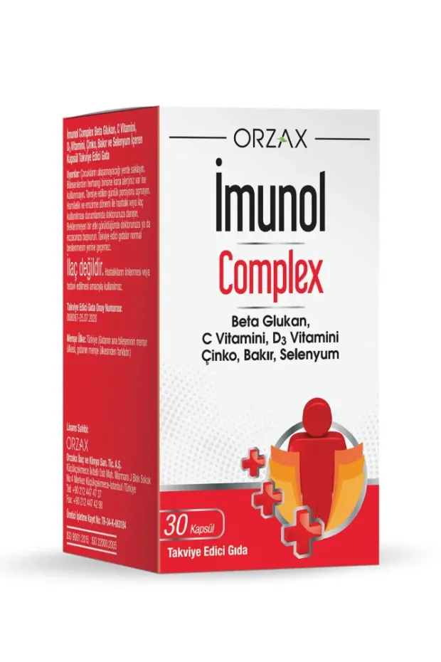 Ocean İmunol Complex Takviye Edici Gıda 30 Kapsül