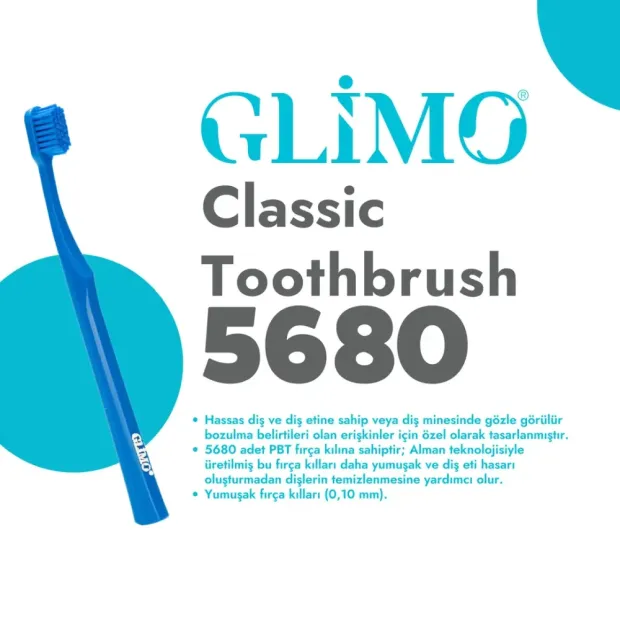 Glimo Classic Diş Fırçası 5680 Extra Soft