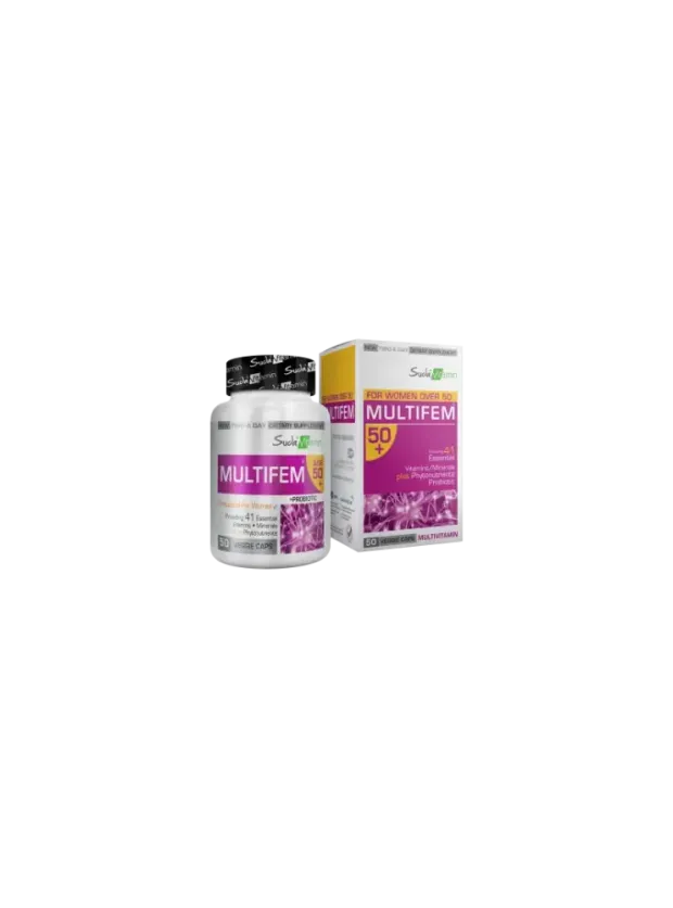 Suda Vitamin Vitamins For Woman Over 50 MultiFem 50+ 50 Kapsül