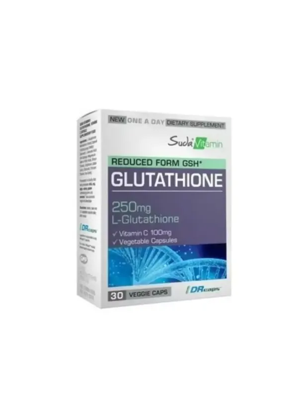 Suda Vitamin Glutathione 250 mg 30 Kapsül