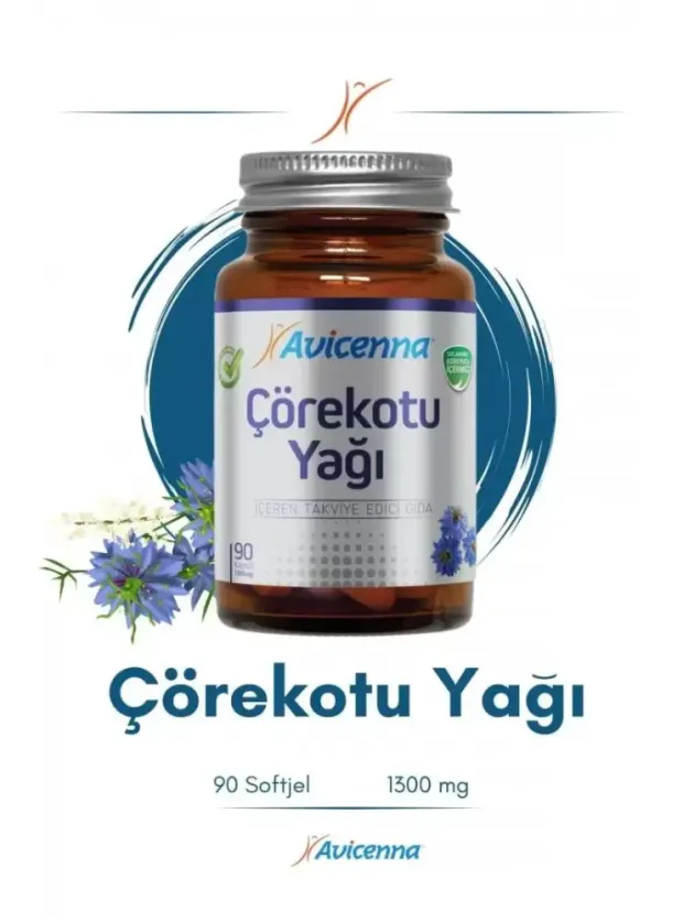 Avicenna Çörekotu Yağı 90 Yumuşak Kapsül