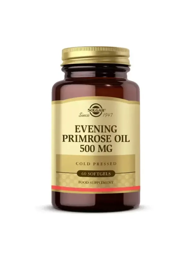 Solgar Evening Primrose Oil 500 mg 60 Yumuşak Jelatin Kapsül