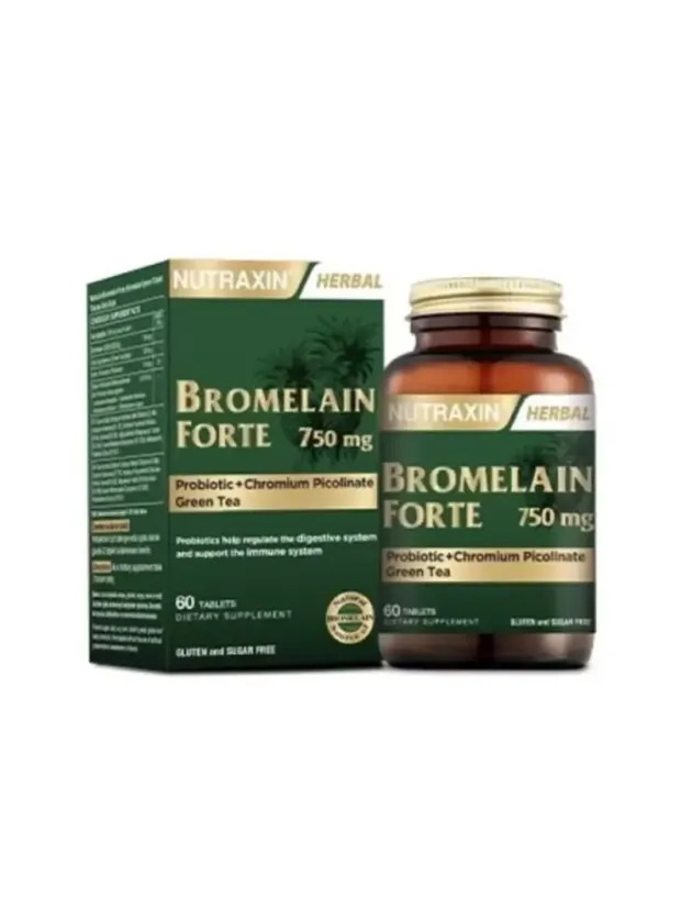 Nutraxin Bromelain Forte 60 Tablet