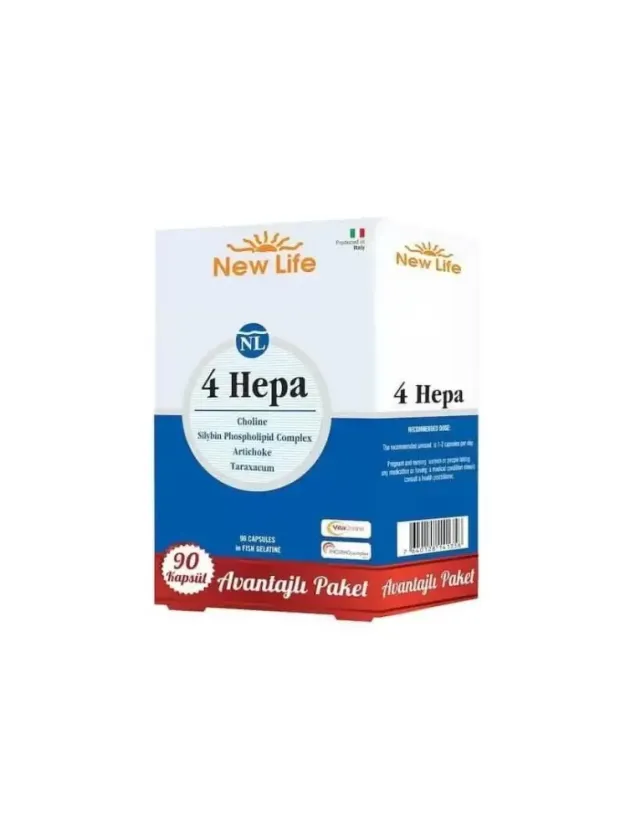 New Life 4 Hepa 90 Kapsül