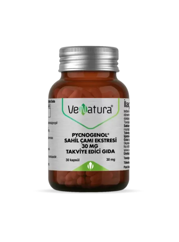 VeNatura Pycnogenol Sahil Çamı Ekstresi 30 mg 30 Kapsül