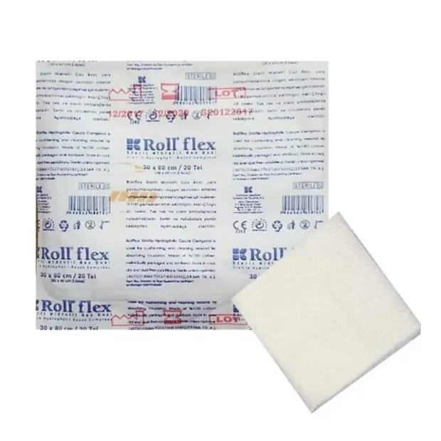 Roll Flex Steril Gazlı Bez 30cm x 80cm
