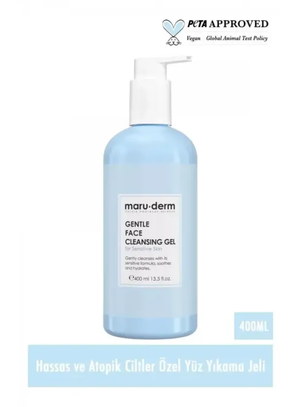 Maruderm Hassas Ve Atopik Ciltler Için Yüz Temizleme Jeli 400 ml