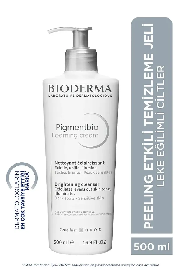 Bioderma Pigmentbio Foaming Cream Cleanser Temizleme Jeli 500 ml