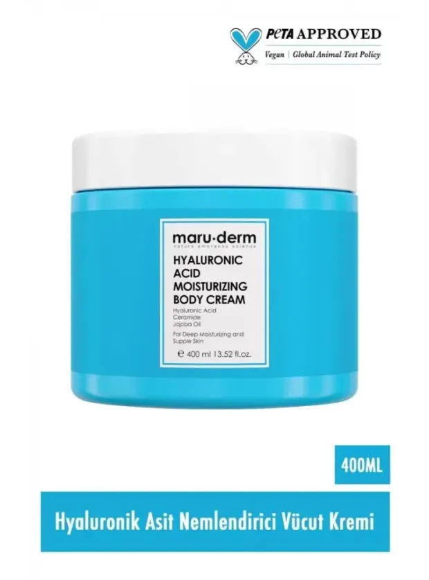 Maruderm Hyaluronik Asit Nemlendirici Vücut Kremi 400 ML