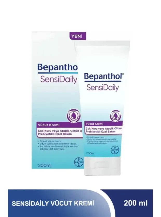 Bepanthol SensiDaily Vücut Kremi 200 ml