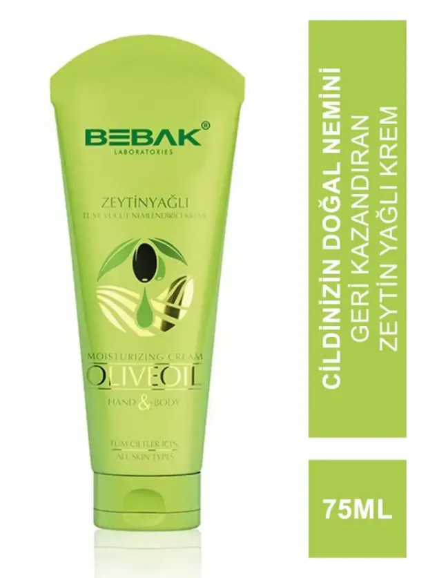Bebak Zeytinyağlı Krem Tüp 75 ml