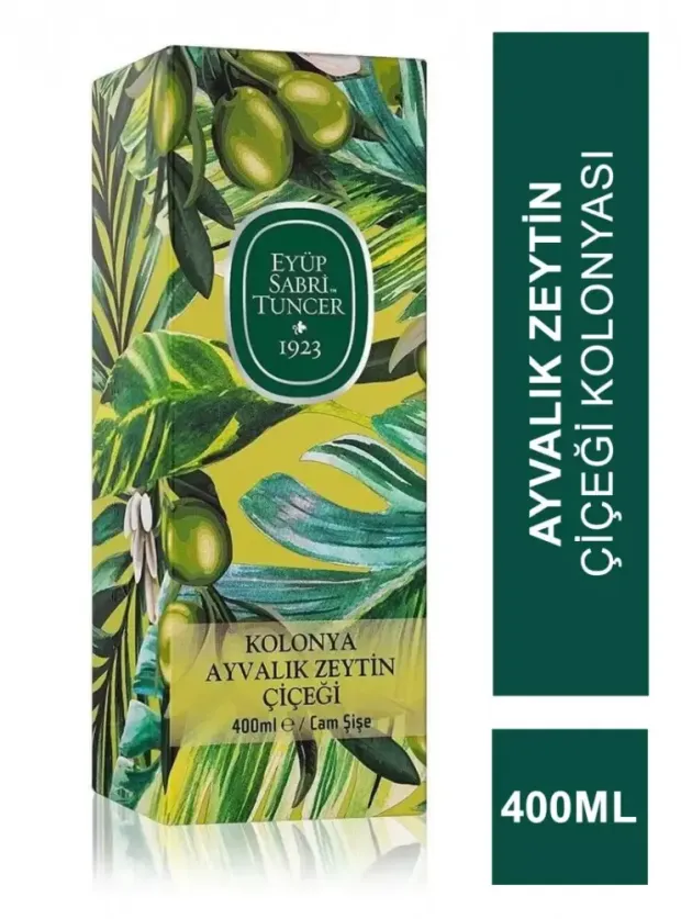 Eyüp Sabri Tuncer Ayvalık Zeytin Çiçeği Cam Kolonya 400 ml