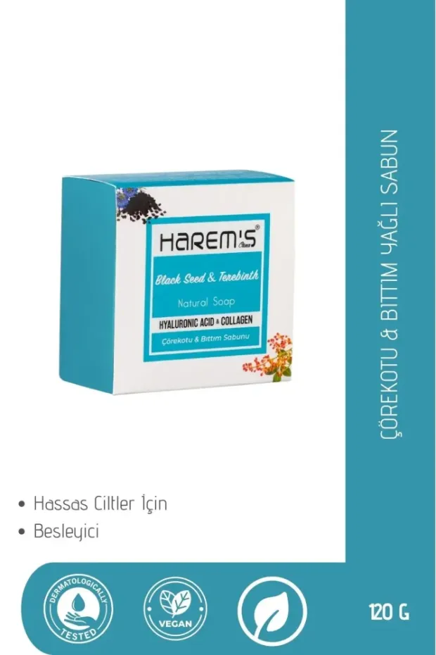 Harem's Çörekotu & Bıttım Sabunu 120g