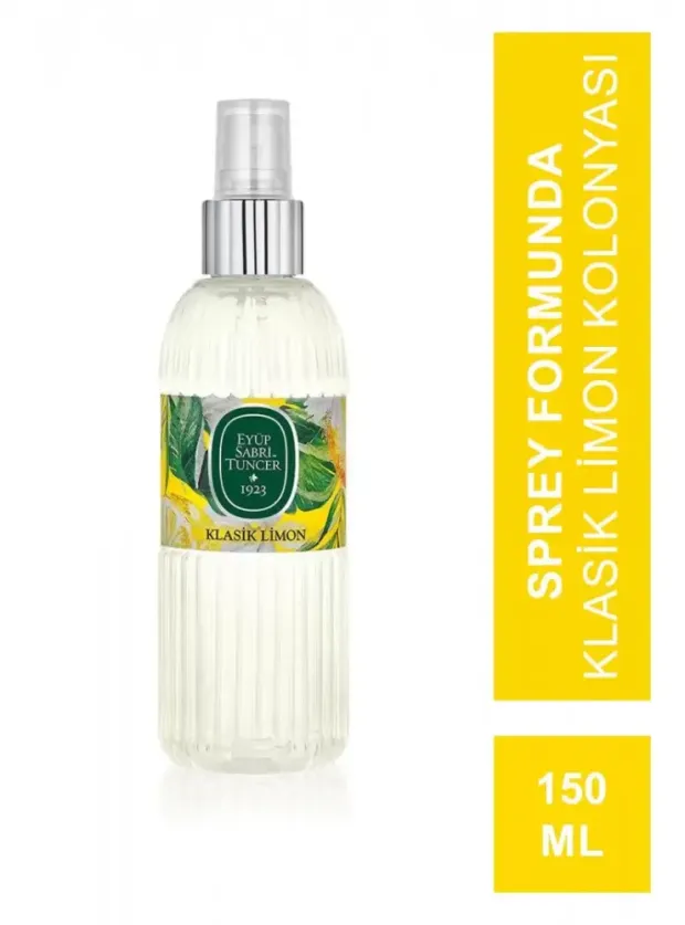 Eyüp Sabri Tuncer Kolonya Klasik Limon Sprey 150 ml