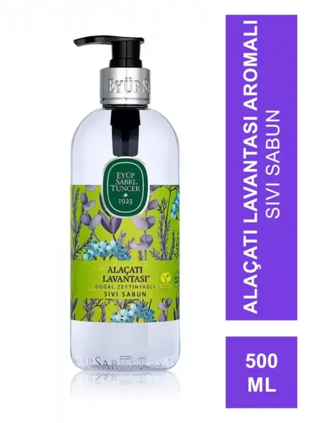 Eyüp Sabri Tuncer Sıvı Sabun Alaçatı Lavantası 500 ml