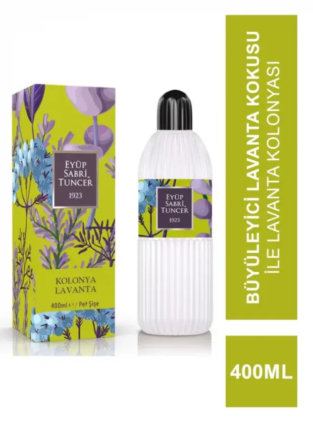 Eyüp Sabri Tuncer Lavanta Kolonyası Pet Şişe 400 ml