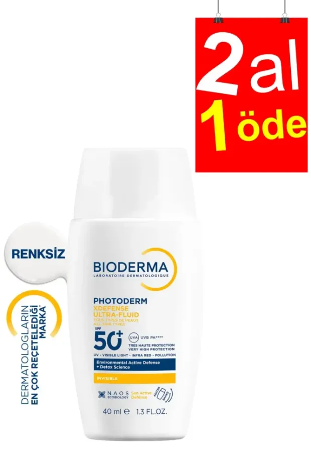 Bioderma Photoderm XDefense Ultra-Fluid SPF50+ 40 ml - Renksiz - 2AL1ÖDE