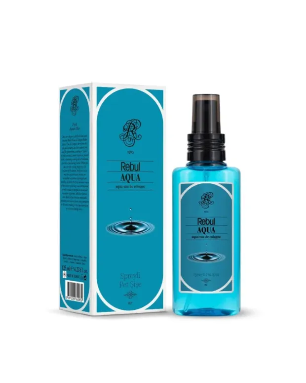 Rebul Aqua Spreyli Pet Şişe Kolonya 125 ml