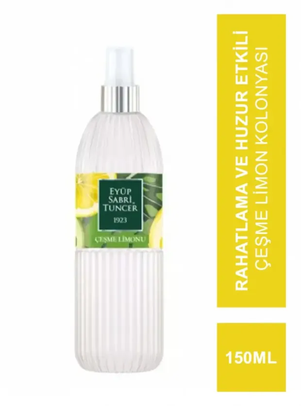 Eyüp Sabri Tuncer Kolonya Sprey Çeşme Limonu 150 ml