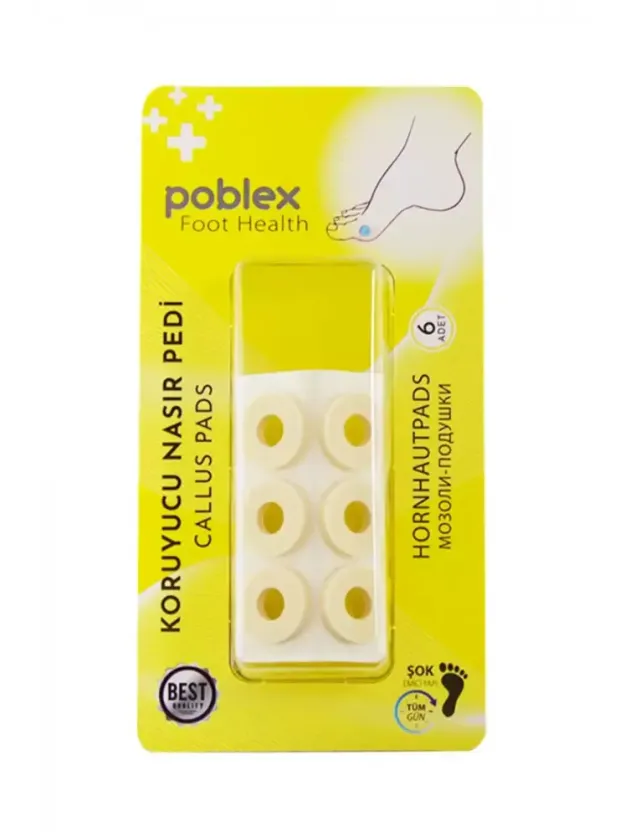 Poblex Koruyucu Nasır Pedi 6 Adet
