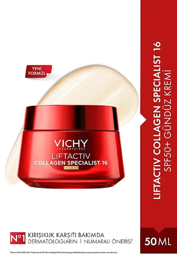 Vichy Liftactiv Collagen Specialist 16 SPF 50 Krem 50 ml