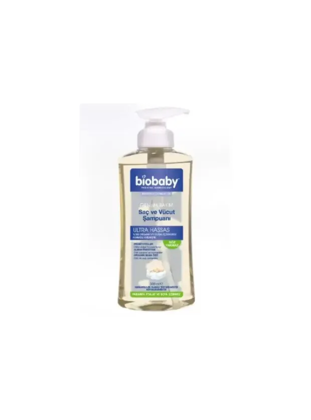 Biobaby Bebek Saç ve Vücut Şampuanı 500 ml