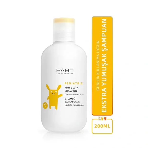 Babe Pediatric Extra Mild Shampoo 200 ml Ekstra Yumuşak Şampuan