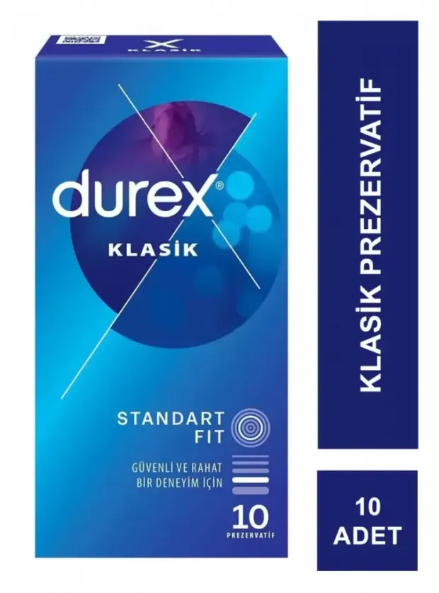 Durex Klasik Prezervatif 10lu