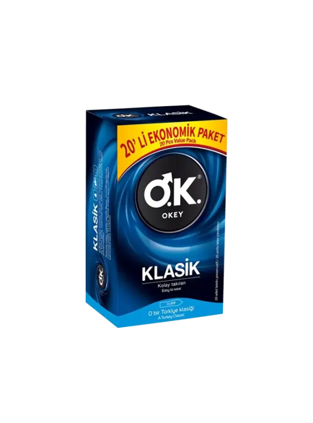 Okey Klasik Prezervatif Ekonomik 20li