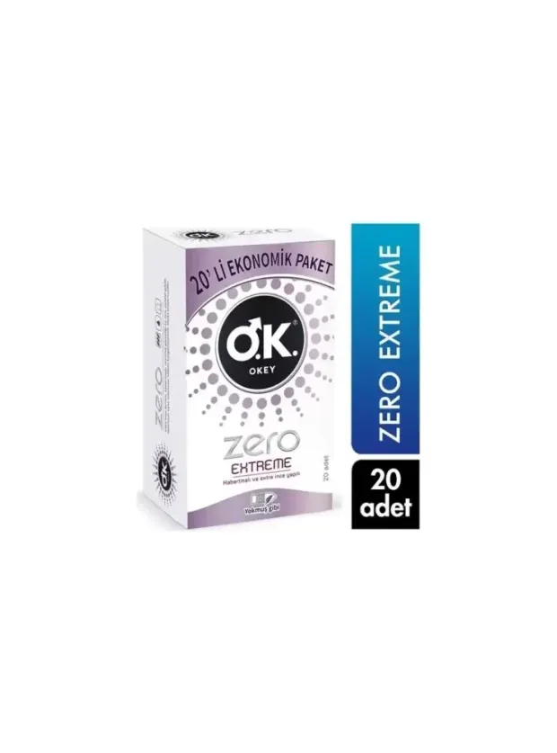 Okey Prezervatif Zero Extreme 20li