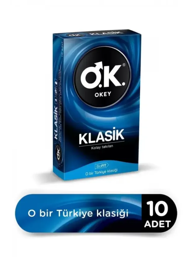 Okey Klasik Prezervatif 10lu
